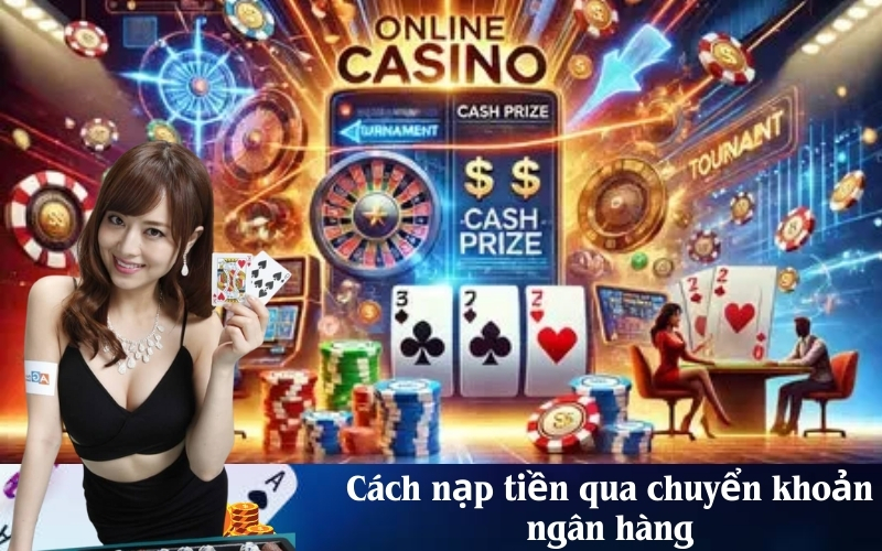 Cách nạp tiền qua chuyển khoản ngân hàng