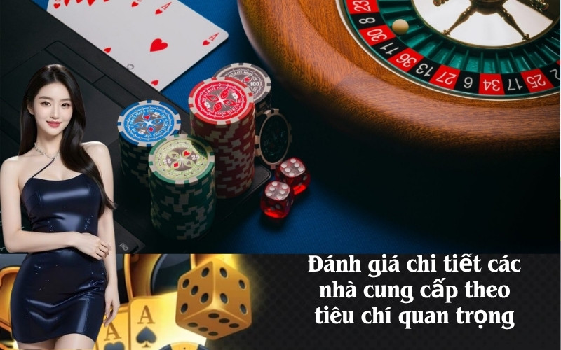 Đánh giá chi tiết các nhà cung cấp theo tiêu chí quan trọng